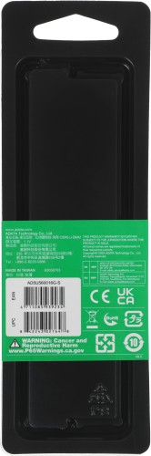 Память DDR5 16GB 5600MHz A-Data AD5U560016G-S RTL PC5-44800 CL46 DIMM 288-pin 1.1В single rank Ret