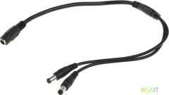 Разветвитель Falcon Eye W-SP1-2H DC (m)/2xDC (m) 0.4м черный