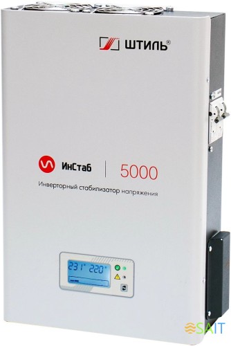 Стабилизатор напряжения Штиль ИнСтаб IS5000 4500Вт 5000ВА белый