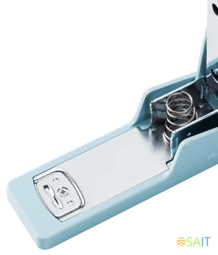 Степлер Deli ENS084 BLUE Nusign 24/6 26/6 (20листов) синий 100скоб коробка