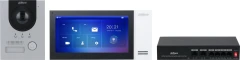 Комплект домофона Dahua DHI-KTP01L(S) черный