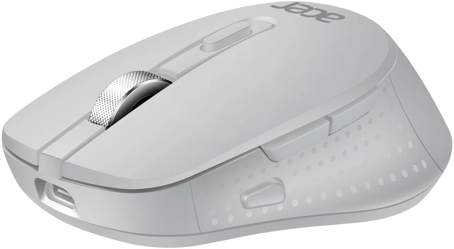 Мышь Acer OMR310 светло-серый оптическая 1600dpi беспров. BT/Radio USB 7but (ZL.MCECC.033)
