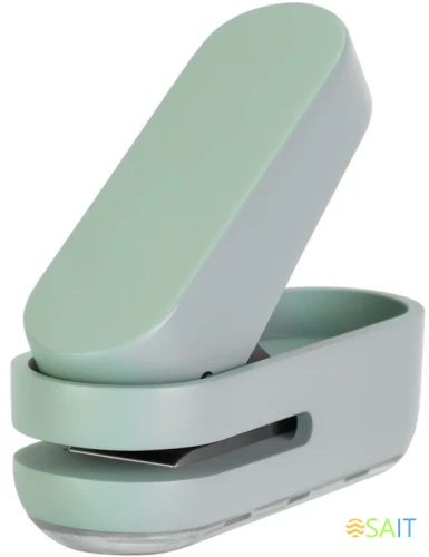 Дырокол Deli NS088green макс.:10лист. пластик зеленый отв.:1