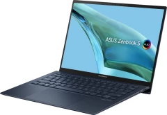 Ноутбук Asus Zenbook S UX5304MA-NQ172 Core Ultra 7 155U 16Gb SSD1Tb Intel Graphics 13.3" OLED 3K (2880x1800) noOS blue WiFi BT Cam Bag (90NB12V3-M00B20)