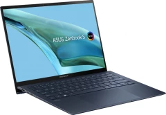 Ноутбук Asus Zenbook S UX5304MA-NQ172 Core Ultra 7 155U 16Gb SSD1Tb Intel Graphics 13.3" OLED 3K (2880x1800) noOS blue WiFi BT Cam Bag (90NB12V3-M00B20)