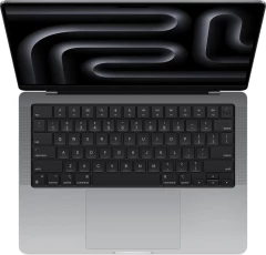 Ноутбук Apple MacBook Pro A2918 M3 8 core 16Gb SSD512Gb/10 core GPU 14.2" Liquid Retina XDR (3024x1964) Mac OS grey space WiFi BT Cam (Z1C800132)