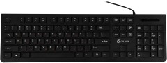 Клавиатура Оклик 505M черный USB slim (1196544) кабель 1.5м