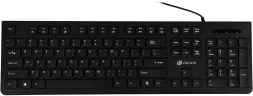 Клавиатура Оклик 505M черный USB slim (1196544)