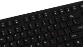 Клавиатура Оклик 505M черный USB slim (1196544)