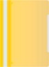 Папка-скоросшиватель Бюрократ -PS-K20YEL A4 прозрач.верх.лист карм.на лиц.стор. пластик желтый 0.12/0.16