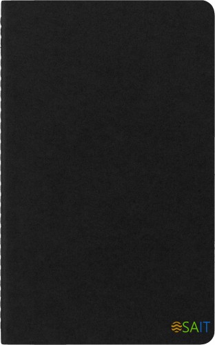 Блокнот Moleskine CAHIER JOURNAL QP317 Large 130х210мм обложка картон 80стр. клетка черный (3шт)