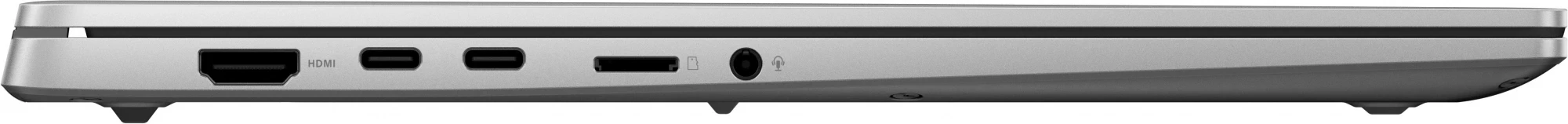 Ноутбук Asus Vivobook S 15 OLED S5507QA-MA013W Snapdragon X Plus X1P-42-100 16Gb SSD1Tb Qualcomm Adreno 15.6" OLED 3K (2880x1620) Windows 11 Home silver WiFi BT Cam (90NB14Q2-M00B40)