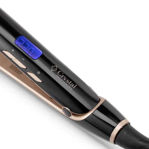 Выпрямитель Vitek Crystal VT-8410 45Вт черный макс.темп.:230С покрытие:керамико-турмалиновое