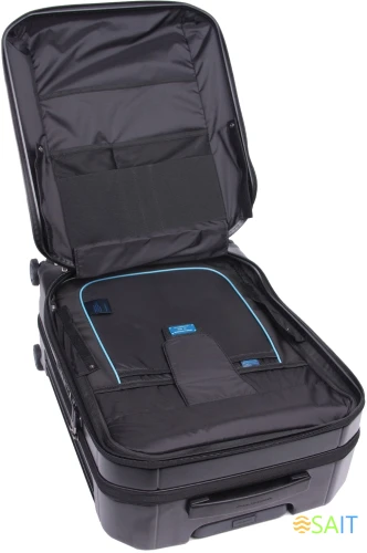 Чемодан Piquadro PQ LIGHT BV6700PQL/NO 23x55x40см поликарбонат черный