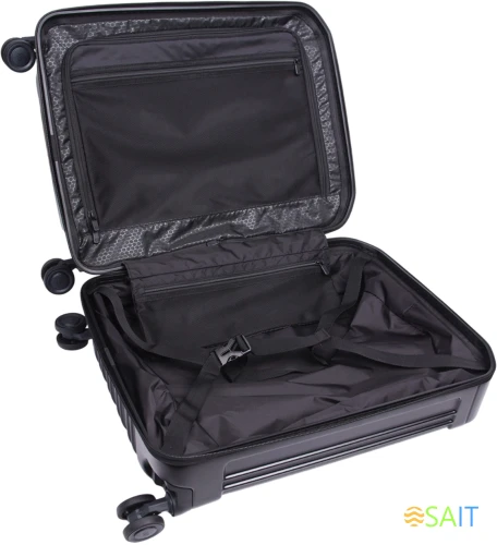 Чемодан Piquadro PQ LIGHT BV6700PQL/NO 23x55x40см поликарбонат черный