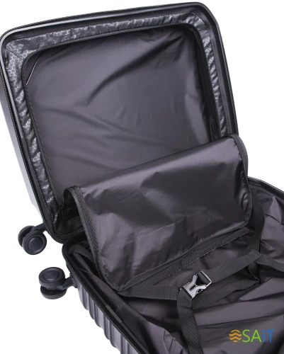 Чемодан Piquadro PQ LIGHT BV6700PQL/NO 23x55x40см поликарбонат черный