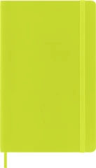 Блокнот Moleskine CLASSIC SOFT QP616C2 Large 130х210мм 192стр. линейка мягкая обложка лайм