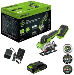 Угловая мини Greenworks 3402007CUA