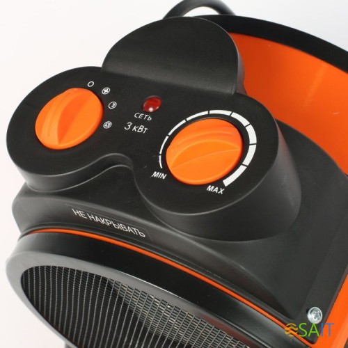 Тепловая пушка электрическая Patriot PTR 5S 3000Вт оранжевый