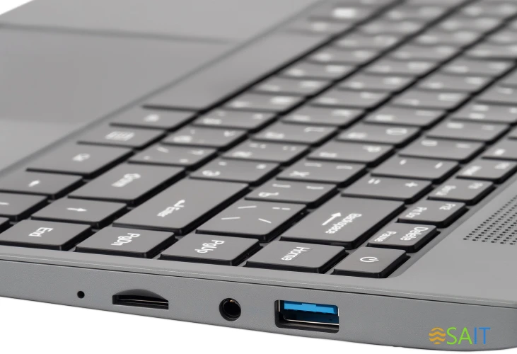 Ноутбук IRU Tactio 14RLH Ryzen 5 Pro 5675U 8Gb SSD256Gb AMD Radeon RX Vega 7 14" IPS FHD (1920x1080) Windows 11 Pro Multi Language 64 grey WiFi BT Cam 4000mAh (2059083)