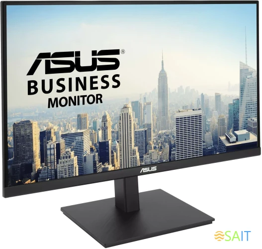 Монитор Asus 27" VA27ACFSN черный IPS LED 16:9 HDMI M/M матовая HAS Piv 350cd 178гр/178гр 2560x1440 100Hz DP 2K USB 6.8кг