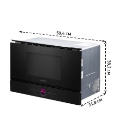 Встраиваемые микроволновые печи BOSCH BOSCH BFR7221B1