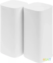 Бесшовный Mesh роутер Tenda EX12 (EX12(2-PACK)) AX3000 10/100/1000BASE-TX белый (упак.:2шт)