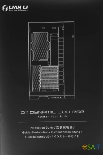 Корпус Lian-Li O11 Dynamic EVO RGB белый без БП ATX 10x120mm 9x140mm 2xUSB3.0 audio