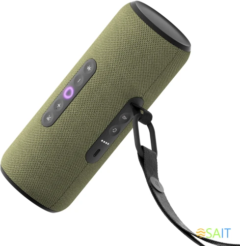 Умная колонка Yandex Стрит Алиса зеленый 30W 2.0 BT/Wi-Fi 10м 3300mAh (YNDX-00030GRN)