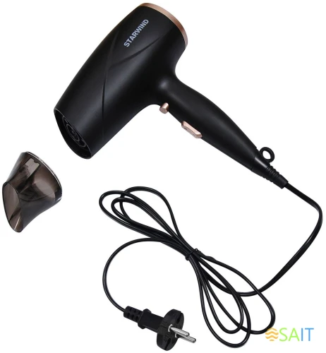 Фен Starwind SHD 6055 1600Вт черный