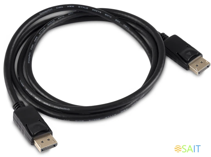 Кабель аудио-видео Buro BU-DP2.0-2M DisplayPort (m)/DisplayPort (m) 2м. черный