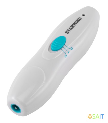 Маникюрно-педикюрный набор Starwind SMS 4050 насадок в компл.:10шт белый/синий