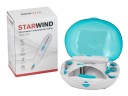 Маникюрно-педикюрный набор Starwind SMS 4050 насадок в компл.:10шт белый/синий