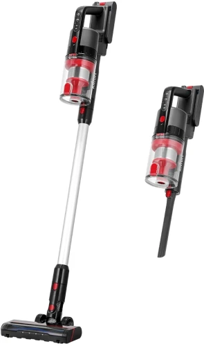 Пылесос ручной Kitfort КТ-5225 165Вт черный/красный