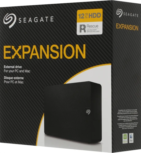 Жесткий диск Seagate USB3.0 12.2TB STKP12000400 Expansion 3.5" черный