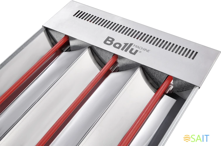 Обогреватель инфракрасный Ballu BIH-T-4.5 4500Вт серебристый