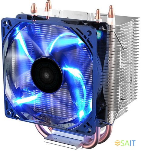 Устройство охлаждения(кулер) Deepcool Gammaxx 300 Fury Soc-AM5/AM4/1200/1700/1851 черный 4-pin 18-21dB Al+Cu 130W 435gr Ret (DP-MCH3-GMX300F)