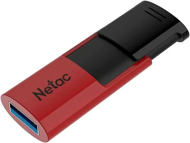 Флеш Диск Netac 256GB U182 NT03U182N-256G-32RE USB3.2 красный/черный