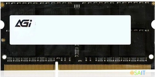 Память DDR4 16GB 3200MHz AGi AGI320016SD138 SD138 RTL PC4-25600 CL22 SO-DIMM 260-pin 1.2В Ret