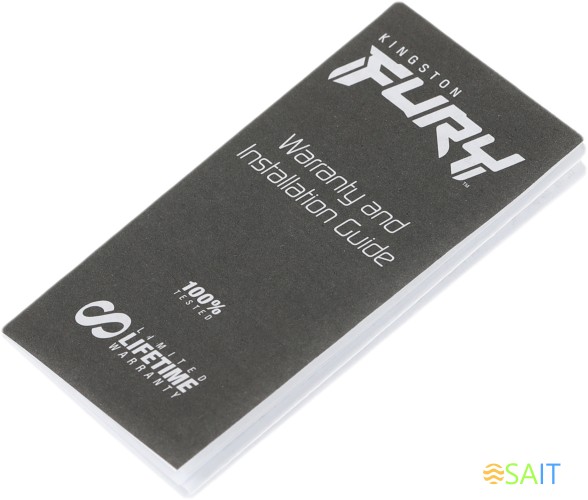 Память DDR4 2x16Gb 3200MHz Kingston KF432C16BBK2/32 Fury Beast Black RTL Gaming PC4-25600 CL16 DIMM 288-pin 1.35В single rank с радиатором Ret