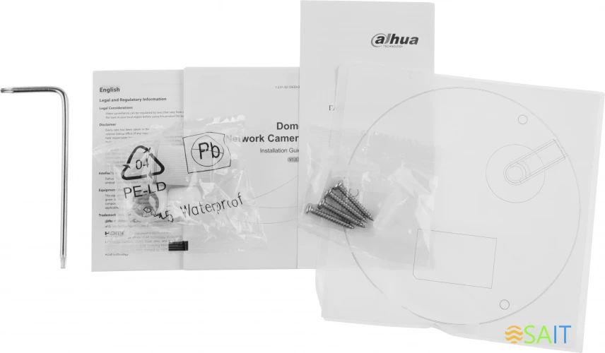 Камера видеонаблюдения IP Dahua DH-IPC-HDBW2441RP-ZS 2.7-13.5мм цв. корп.:белый