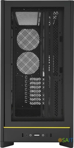 Корпус Montech HS01 черный без БП ATX 11x120mm 2x140mm 2xUSB3.0 audio bott PSU