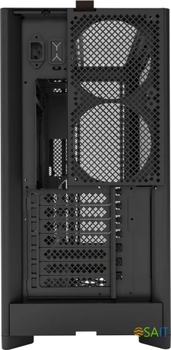 Корпус Montech HS01 черный без БП ATX 11x120mm 2x140mm 2xUSB3.0 audio bott PSU