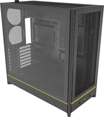 Корпус Montech HS01 черный без БП ATX 11x120mm 2x140mm 2xUSB3.0 audio