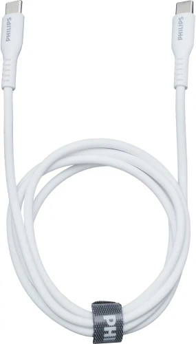 Кабель Philips DLC8601 USB Type-C (m)-USB Type-C (m) 1.2м белый коробка (упак.:1шт)