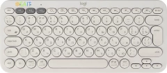 Клавиатура Logitech K380 белый беспроводная BT (920-009589)