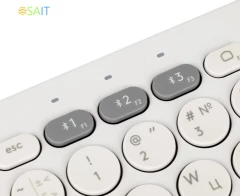Клавиатура Logitech K380 белый беспроводная BT (920-009589)