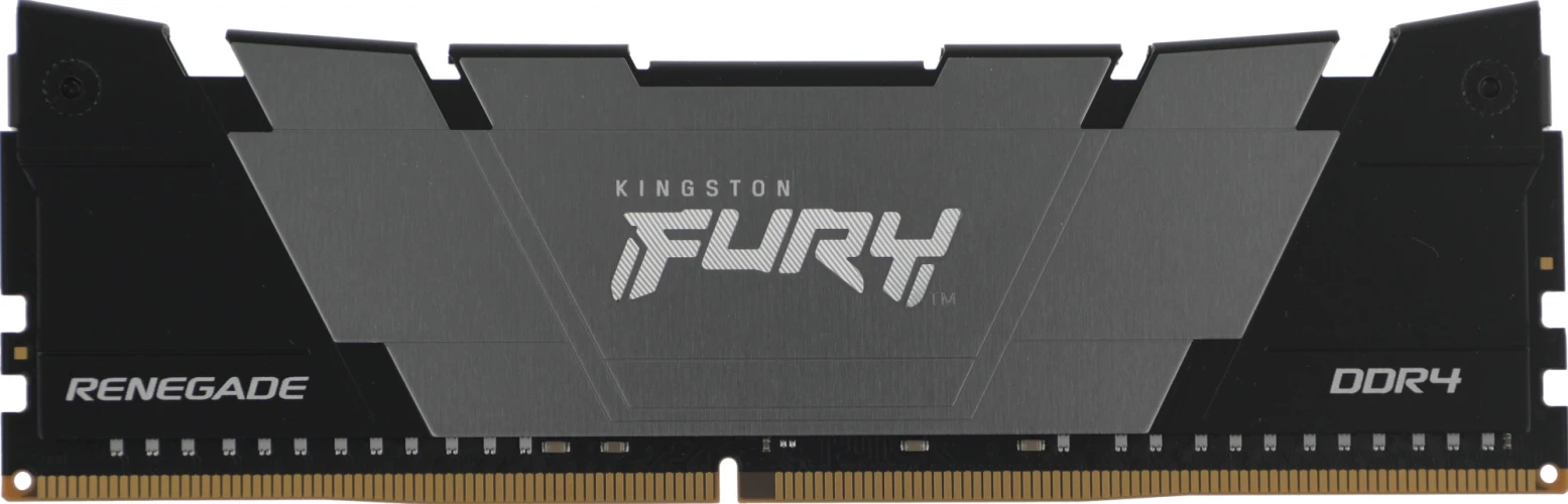 Память DDR4 16GB 4000MHz Kingston KF440C19RB12/16 Fury Renegade Black RTL Gaming PC4-32000 CL19 DIMM 288-pin 1.35В dual rank с радиатором Ret