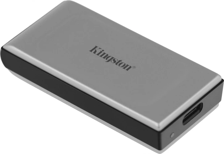 Накопитель SSD Kingston USB 3.2 1TB SXS2000/1000G XS2000 1.8" серый