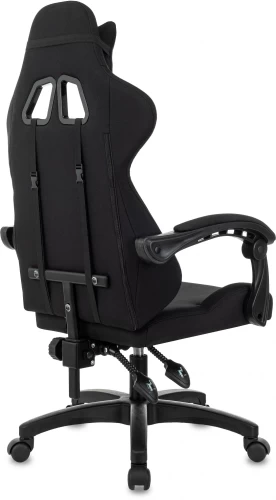 Кресло игровое Zombie Void черный/серый с подголов. крестов. пластик